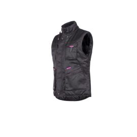 Gilet Sans Manches de Travail Maryse – Taille S – Noir – Confort et Praticité - NINE WORTHS
