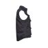 Gilet Sans Manches de Travail Femme Maryse - Taille L - Noir - Résistant et Confortable - NINE WORTHS