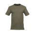 T-Shirt Manches Courtes de Travail Floyd - Taille L - Kaki - Résistant et Confortable - NINE WORTHS