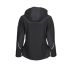 Blouson de Travail en Softshell Femme Florence - Taille L - Noir/Fuchsia - Résistant et Confortable - NINE WORTHS