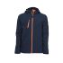 Blouson de Travail Taille M – Marine/Orange Fluo – Résistant et Confortable - NINE WORTHS