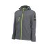 Blouson de Travail en Softshell Borel - Taille 3XL - Gris Chiné/Jaune Fluo - Résistant et Confortable - NINE WORTHS