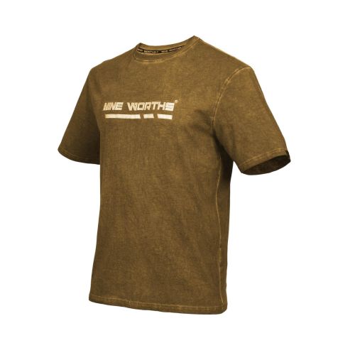 T-Shirt Manches Courtes de Travail Rouney - Taille S - Camel - Résistant et Confortable - NINE WORTHS