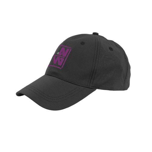 Casquette de Travail Bonnie - Taille Unique - Noir/Fuchsia - Confort et Protection UV - NINE WORTHS