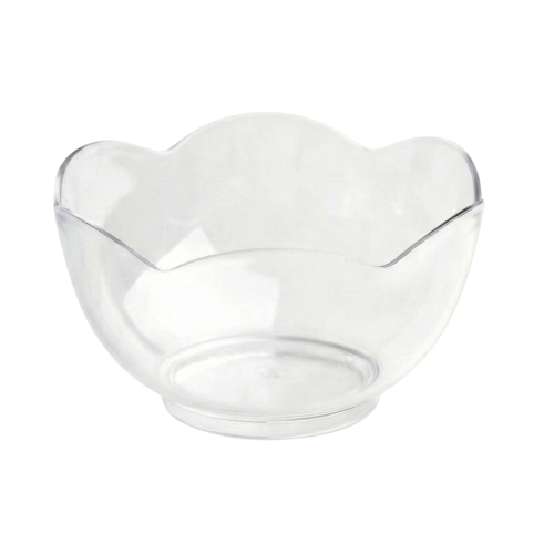 25 verrines rondes Mini Lotus 6 cl de D.63 x Ht. 35 mm réutilisable, recyclable 100% Française - Transparent - D-Work