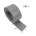 Bordure De Jardin Flexible Ondulée Gris Anthracite Hauteur 25cm x Longueur 9 Mètres en PVC et Anti UV (ép. 1mm) - D-Work