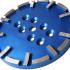Diamond surfacing plate 20 segments D. 250 x Ht. 10 mm universal fixing - very hard concrete or screed - Diamwood