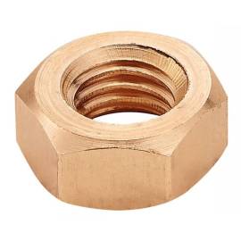200 Ecrous Hexagonaux M5 mm - DIN 934 - Laiton - D-Work