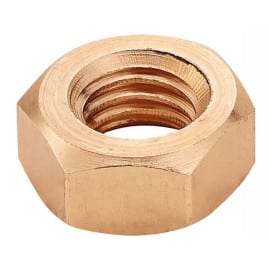 50 Écrous hexagonaux M14 - Laiton, norme DIN 934 - ACTON 