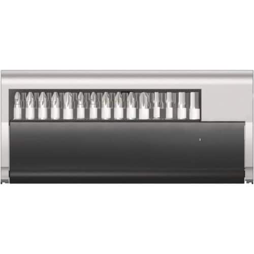 Étui 30 pièces embouts + porte-embout - Inox - Polyvalent et durable - ACTON