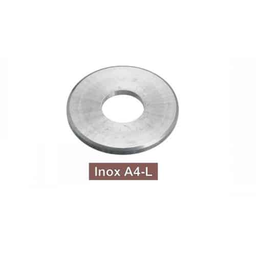 50 Rondelles plates moyennes M14 - Inox A4-L, norme NFE 25514 - Résistantes et durables - ACTON 