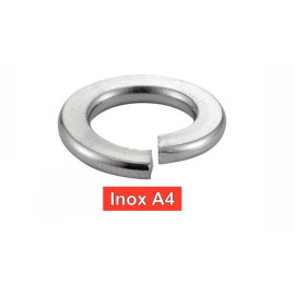 10 Rondelles élastiques Grower 27 mm - Inox A4, norme DIN 127 B - ACTON 