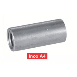 25 Manchons cylindriques taraudés 1,5 mm - Inox A4 - Résistants et durables - ACTON 
