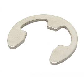 100 Bagues d’Arrêt pour Arbre 10 mm - DIN 6799 - UNI 7434 - Inox A4 - D-Work