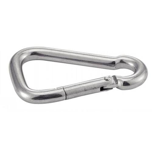 1 Mousqueton Asymétrique 11 mm - Inox A4 - D-Work