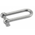 Manille droite longue 12 mm - Inox A4 - Forgée résistante - ACTON 