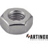 25 Ecrous Hexagonaux M10 mm - DIN 934 - Inox A2 - D-Work