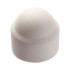 50 Caches Ecrous Hexagonaux Blancs - Ral 9010 M16 mm - Polyethylene - D-Work