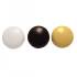 200 Caches Vis Tête Bombée D. 4.8 mm RAL 9005 Noir - Polyethylène - D-Work