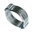 10 Colliers de serrage à deux oreilles 18-21 mm - W1 - Acier galvanisé - Fixation sécurisée - ACTON 