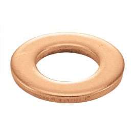 100 Rondelles plates étroites 5 mm - Laiton - NFE 25513 ISO 7089 - ACTON