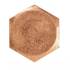 100 Vis à métaux tête hexagonale 5x8 mm - Laiton, norme DIN 933 - ACTON