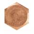 100 Vis à Métaux Tête Hexagonale Filetage Total 6 x 16 mm - DIN 933 - Laiton - D-Work