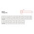 50 Vis à métaux tête hexagonale 8x25 mm - Laiton, norme DIN 933 - ACTON
