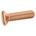100 Vis à métaux tête fraisée fendue 6x40 mm - Laiton, norme DIN 963 - ACTON
