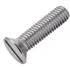 50 Vis à métaux tête fraisée fendue 6x50 mm - Laiton, norme DIN 963 - ACTON