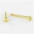 100 Vis à bois tête ronde fendue 3,5x20 mm - Laiton, norme DIN 96 - ACTON