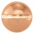 100 Vis à Bois Tête Ronde Fendue 3.5 x 50 mm - DIN 96 - NFE25-606 - UNI 701 - Laiton - D-Work