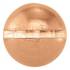 100 Vis à bois tête ronde fendue 3x25 mm - Laiton, norme DIN 96 - Fixation durable - ACTON
