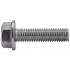 200 Vis à Métaux Tête Hexagonale à Embase Crantée 5 x 35 mm - DIN 6921 - Inox A2 - D-Work