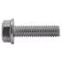 200 Vis à métaux tête hexagonale à embase crantée 5x30 mm - Inox A2, norme DIN 6921 - Résistantes et durables - ACTON