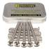 50 Vis à métaux tête bombée 10x50 mm - Inox A2, norme ISO 7380-1 - Résistantes et durables - ACTON