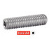 100 Vis Sans Tête Six Pans Creux Bout Plat 2.5 x 6 mm - ISO 4026 - DIN 913 - NFE27-180 - UNI 5923 - Inox A2 - D-Work