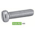 500 Vis à Métaux Tête Cylindrique Fendue 2.5 x 12 mm - DIN 84 - ISO 1207 - NFE25-127 - UNI 6107 - Inox A2 - D-Work