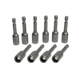 10 Embouts Douilles Magnétiques 8x65mm x Q.6,35 mm - 1/4 - Efficace et robuste - Beast