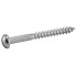 200 Vis à bois tête ronde fendue 5x25 mm - Inox A2, norme DIN 96 - ACTON