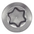 200 Vis terrasse tête fraisée bombée 4,5x50 mm - AISI 410 - Six lobes - ACTON