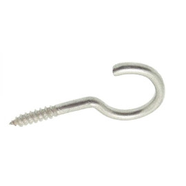 200 Crochets d’armoire 3,5x20 mm - Inox A2 - Filetage bois - ACTON