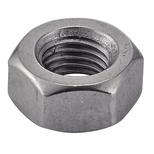 50 Ecrous Hexagonaux Filetage Métrique Pas Fin M10 mm - DIN 934 - Inox A2 - D-Work