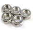 25 Écrous hexagonaux M20 pas fin - Inox A2, norme DIN 934 - ACTON