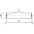 50 Goupilles Cylindriques 10 x 16 mm - DIN 7 - ISO 2338 - NFE27-484 - UNI 1707 - Inox A1 - D-Work
