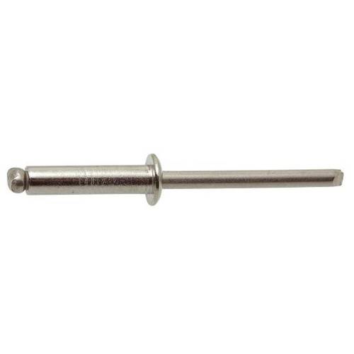 500 Rivets aveugles tête plate 3,2x16 mm - Inox A2, norme ISO 15983 - Résistants et durables - ACTON
