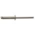 500 Rivets aveugles tête plate 4x12 mm - Inox A2, norme ISO 15983 - Résistants et durables - ACTON