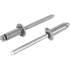 250 Rivets aveugles tête plate 5x8 mm - Inox A2, norme ISO 15983 - Résistants et durables - ACTON
