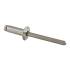 500 Rivets aveugles tête plate 4,8x12 mm - Alu/Inox A2 - Résistants et durables - ACTON
