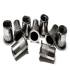 500 Rivets aveugles tête plate 4,8x10 mm - Alu/Inox A2 - Résistants et durables - ACTON